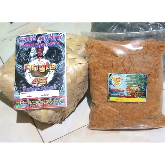 

Sambal Sate Ayam PONOROGO ANGLO45
