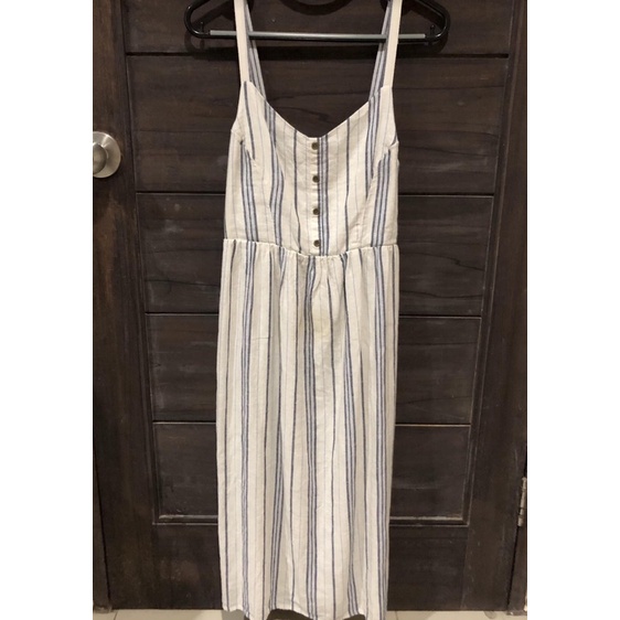 Old Navy stripe Midi Dress Preloved
