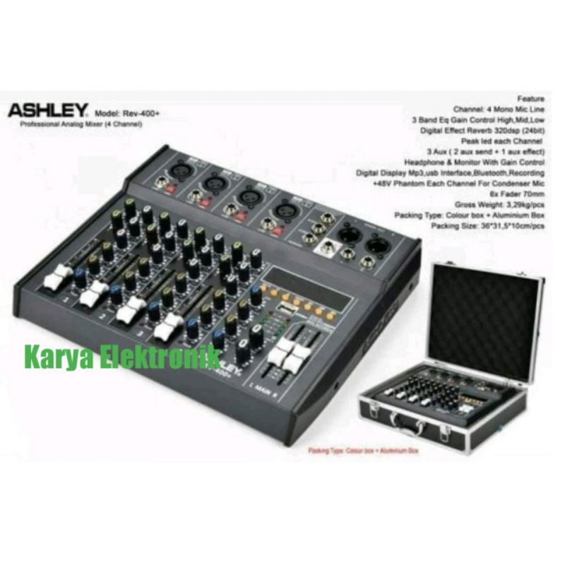 mixer ashley rev400 rev 400 / rev400+ / Ey e four efour e-four original