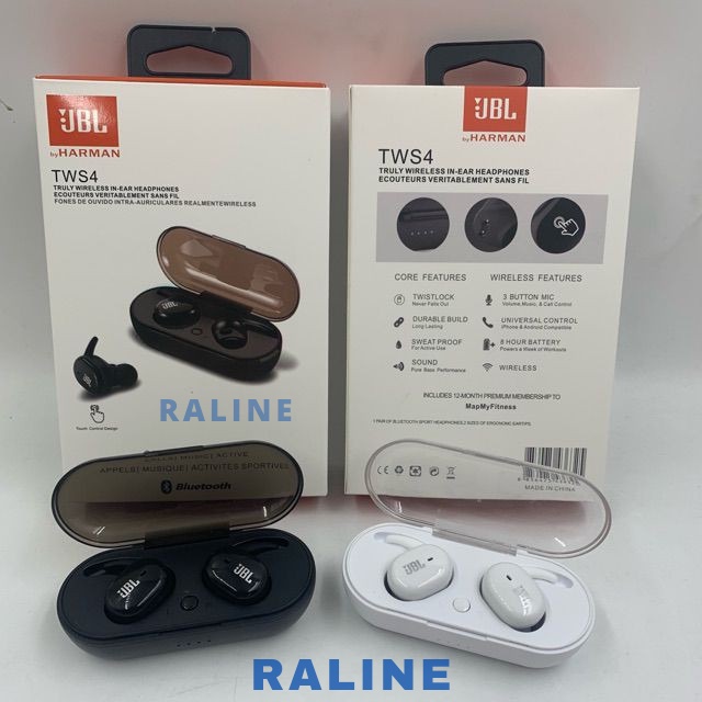 HEADSET BLUETOOTH 5.0 JBL TWS 4 WIRELESS