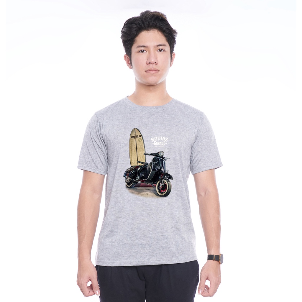 Kaos Oblong Pendek Gambar Bodhis Garage