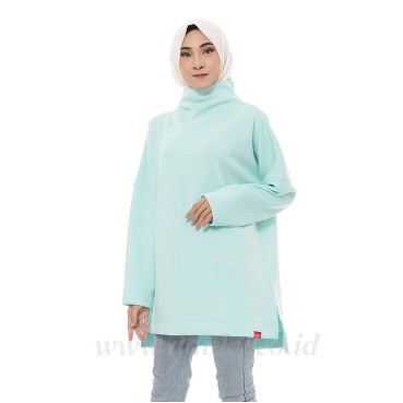 [PROMO] DAUKY TUNIK POLOS ATASAN MUSLIMAH BAJU DAUKY - M Tunic Floan