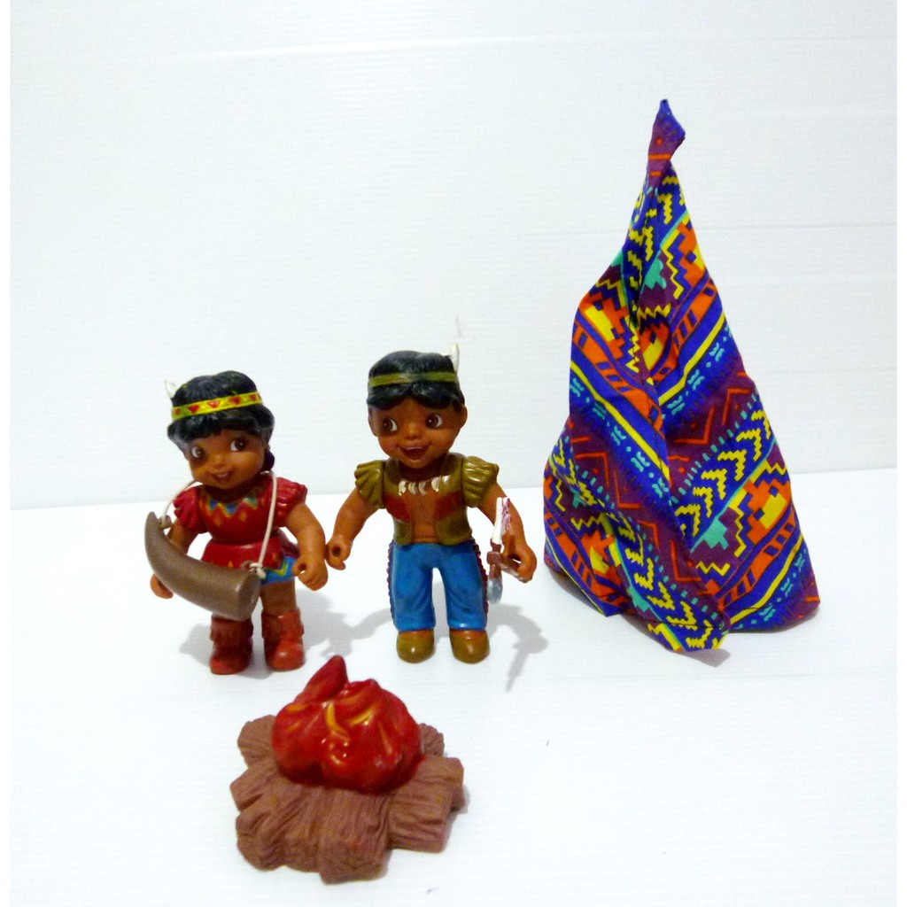 Action Figure Little Hiawatha Indian Boy Classic Vintage Toys