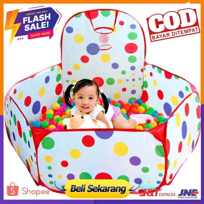 Bayar Di Tempat Mainan Kolam Mandi Bola Anak Ball Pool - B-200