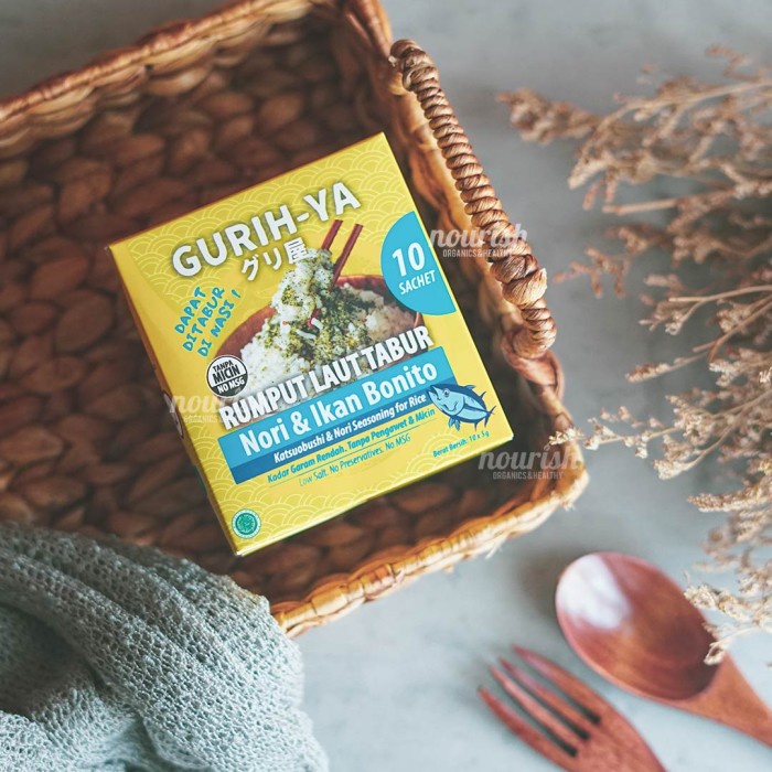 

Gurih-Ya Bonito Seaweed BOX - 10 Sachet