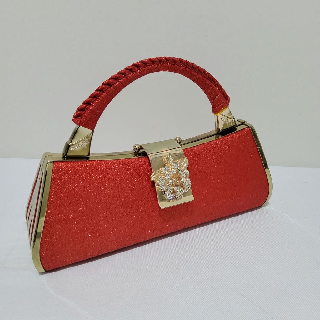 Tas Pesta Farnell 2538 / 2542 Clutch Kondangan Impor Elegan Bisa Jinjing Selempang