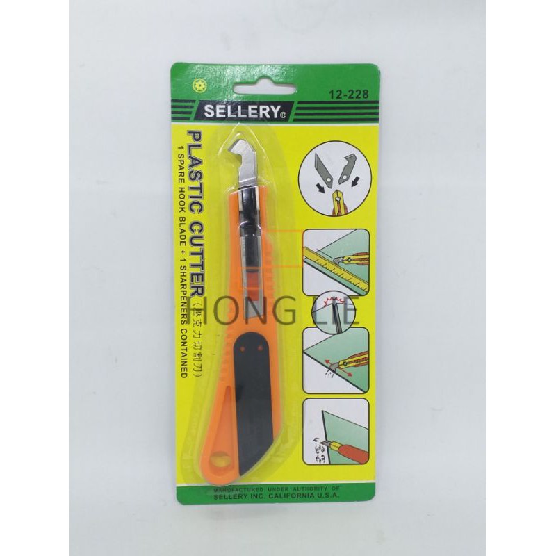 

Sellery Pisau Cutter Acrylic 12-228 / Plastik Cutter