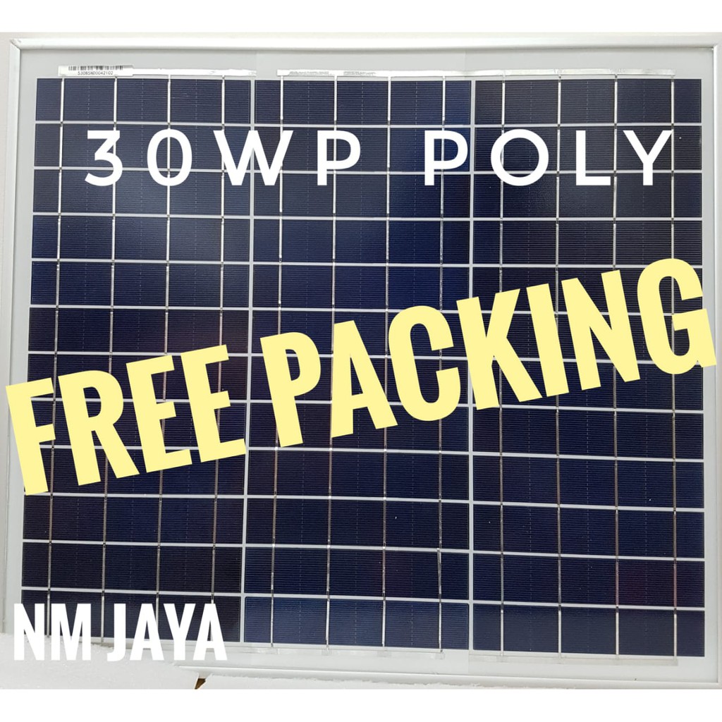 Solar Panel 30WP Solar Cell 30WP 30Watt 30 W POLY