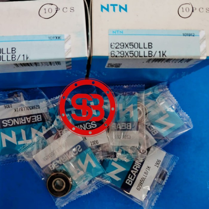 LAHER 629 LLU / 2RS NTN ORIGINAL MINIATUR BEARING