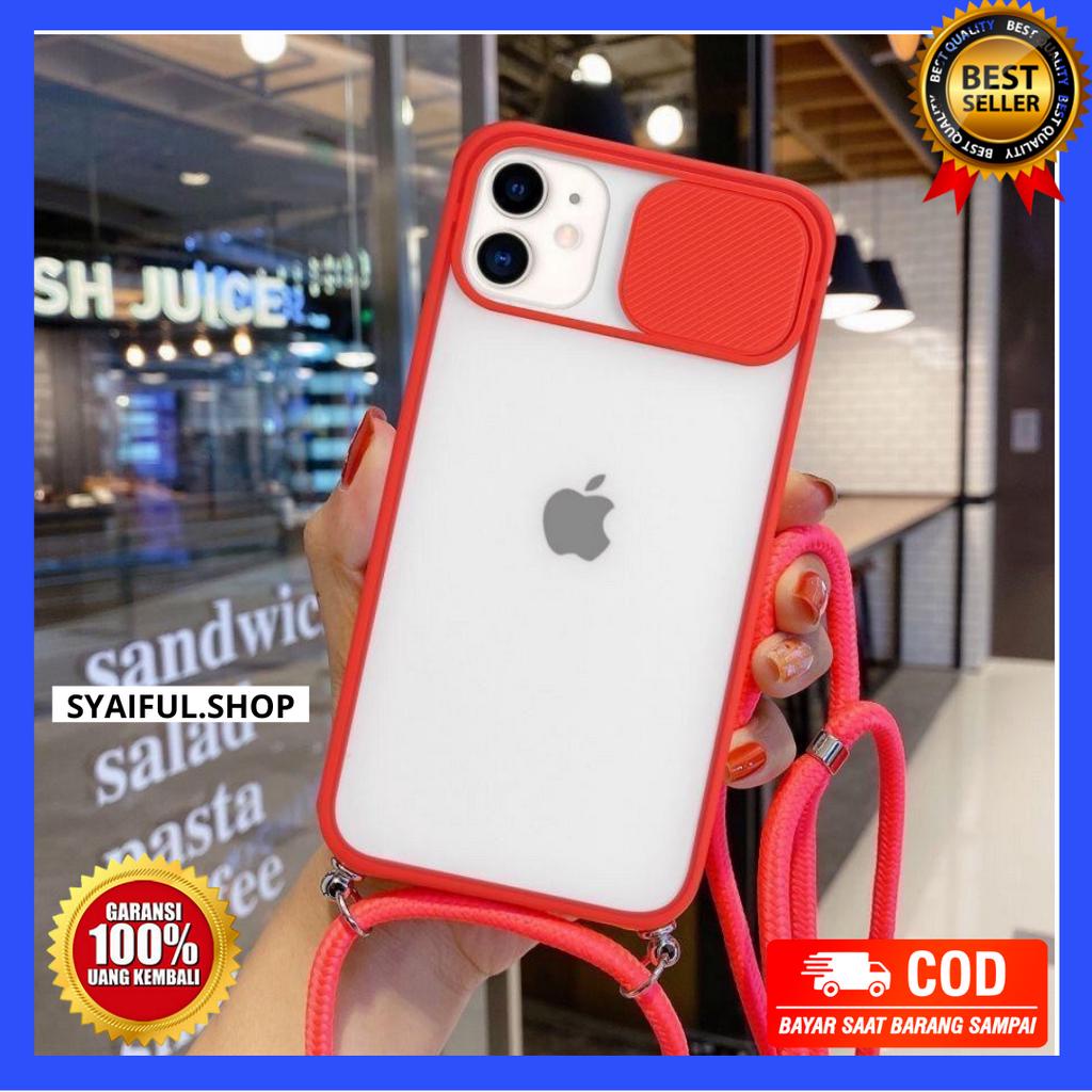 IPHONE X/XS/XR/XS MAX CASE SHUTTER MODEL SLIDE CAMERA TALI LANYARD
