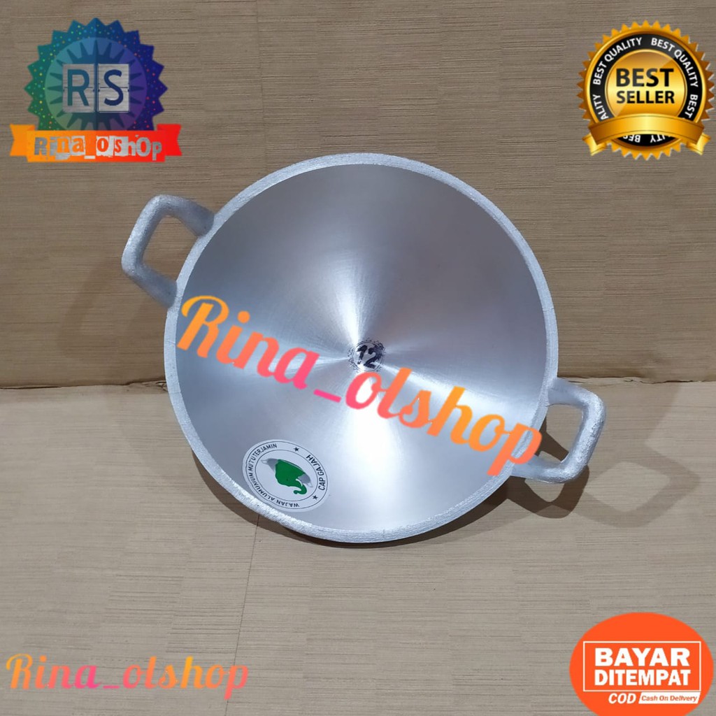 penggorengan / wajan / kuali No.12