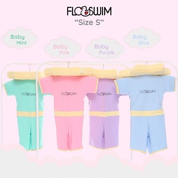 CuddleMe FloSwim Neck Ring Standar - Size S - Floating Swimsuit - Baju Renang Pelampung Anak