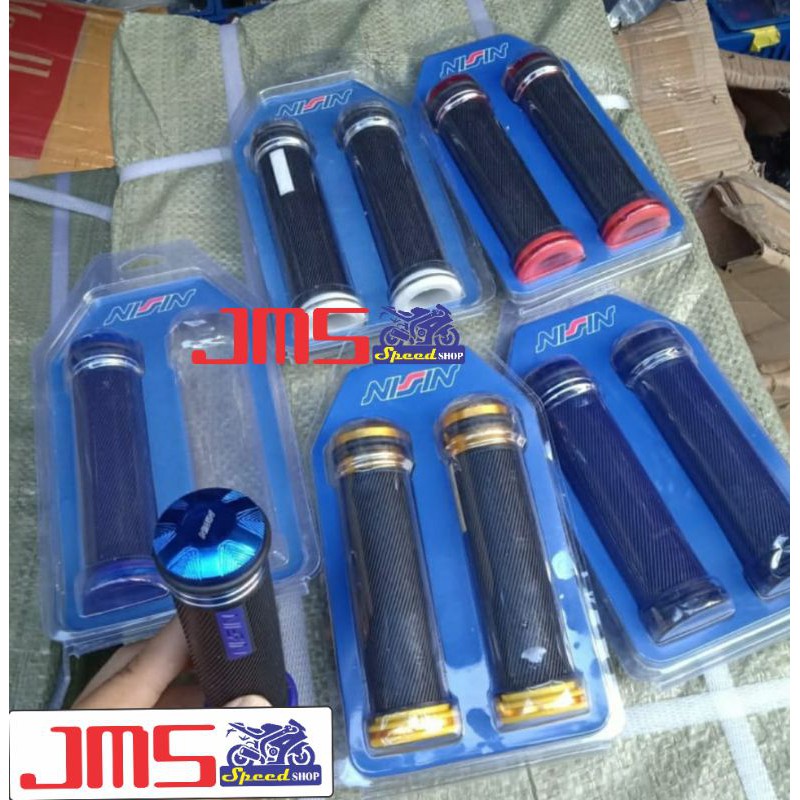 hand grip nisin jalu cnc Vixion gtr beat vario scoopy mio xeon ninja gsx nmax ninja r15 genio mx fu