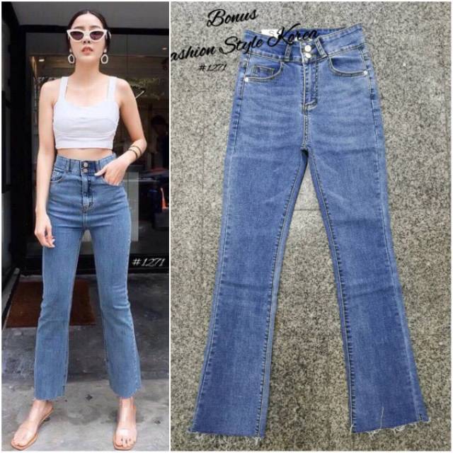 READYJeans wanita high waist 1271 GD Jeans jeans strech denim bangkok