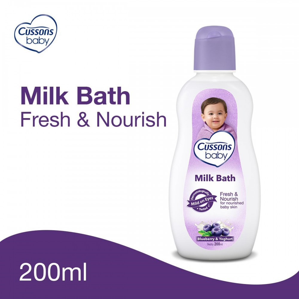 Cussons Baby Milk Bath Fresh &amp; Nourish - 200ml