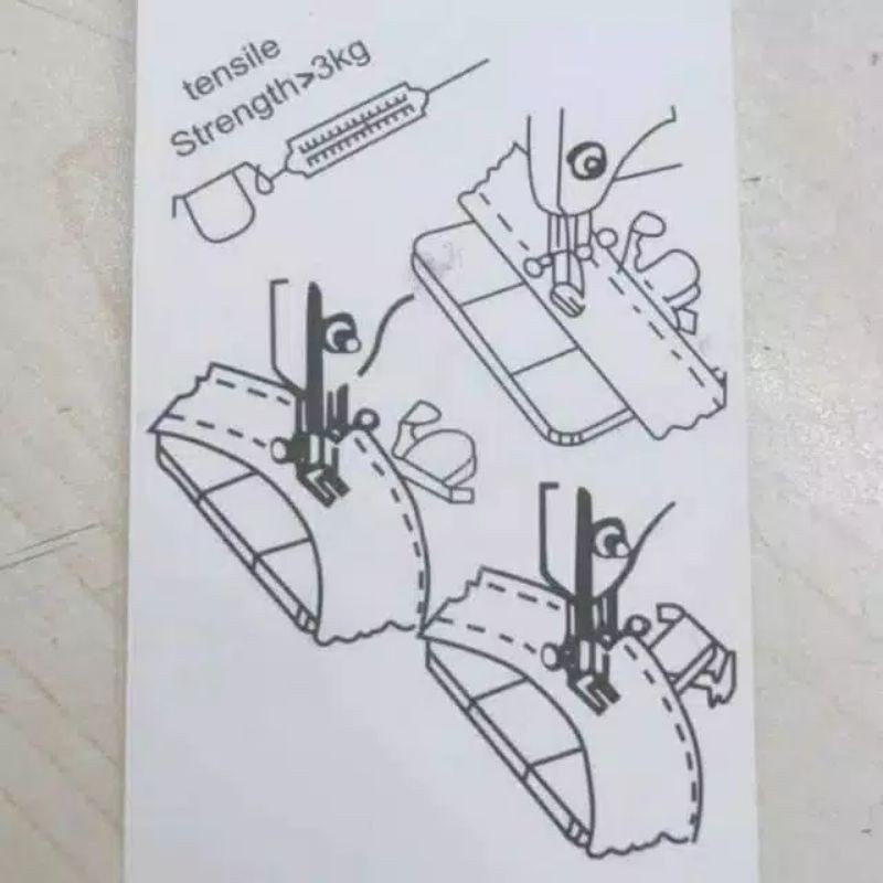 G30S Besar Magnet Pembatas Bahan / Magnetic Seam Guide