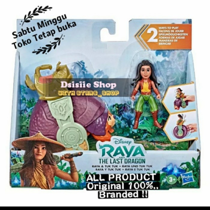 Promo Disney Raya And The Last Dragon Raya And TukTuk Original / Figure Set Diskon