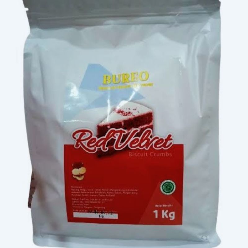 bureo red velvet crumble 100 gram