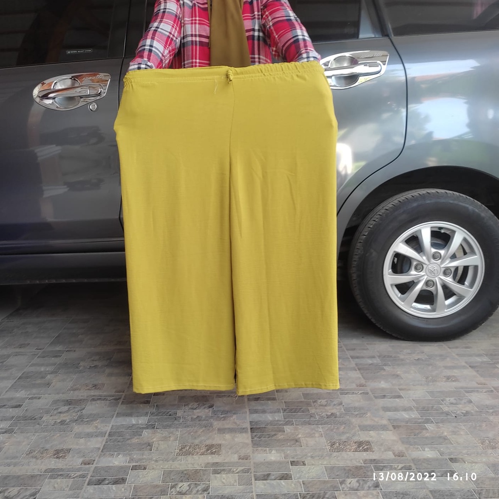 celana krinkel kulot panjang wanita casual airflow premium celana panjang casual XXL