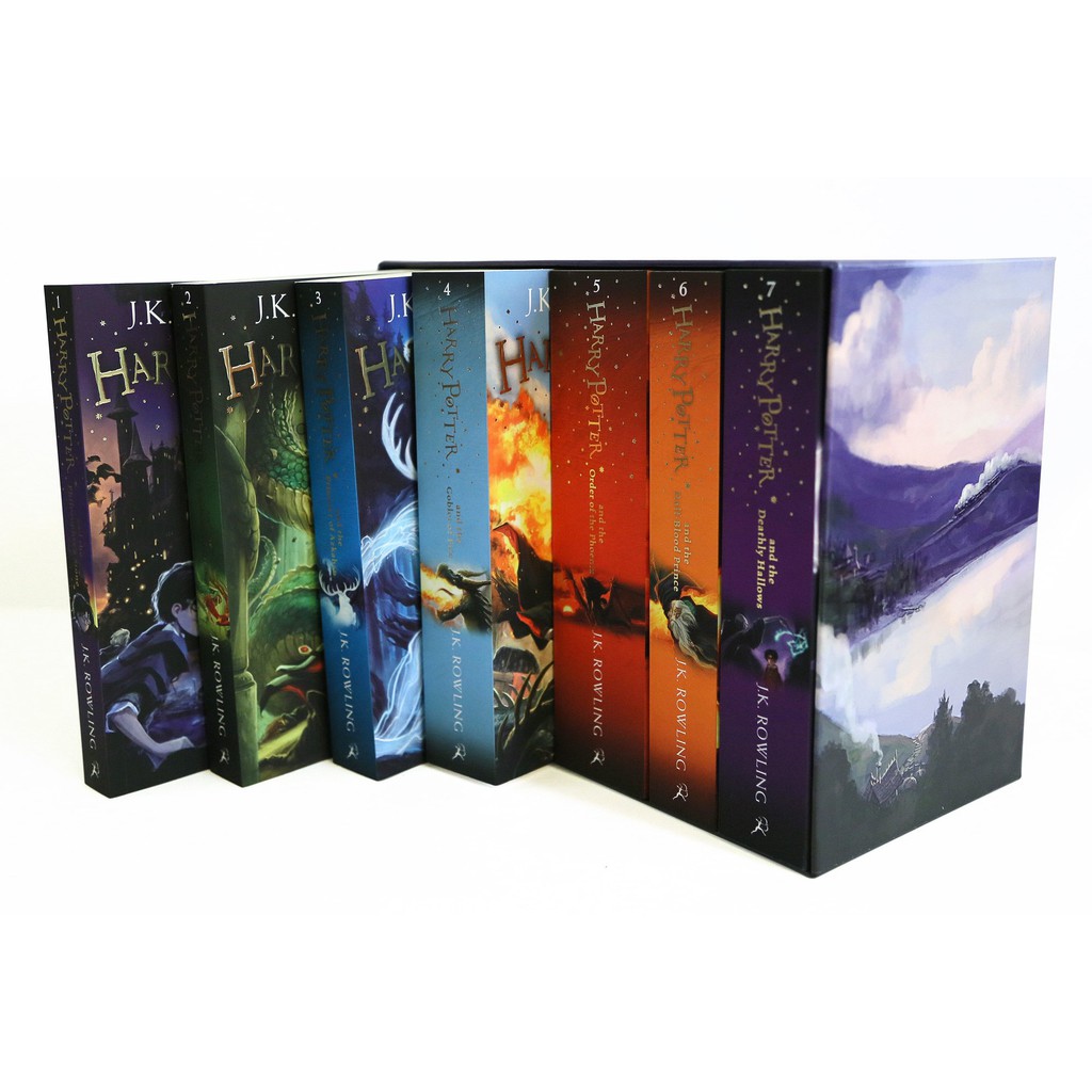 Paket Harry Potter book 1-7 (tanpa box)