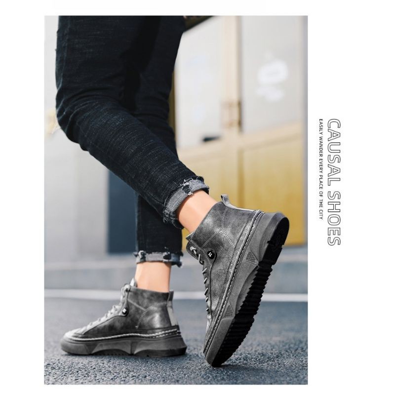 Pennay Boots - Sepatu Boot Pria Import Martin Luther Boot Retro Casual Kerja dan Adventure