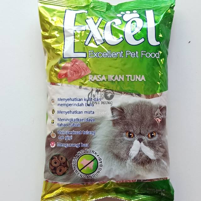 Excel makanan kucing 500g