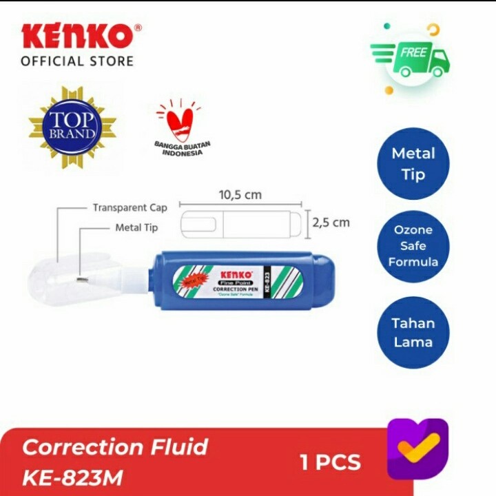 

Kenko Correction Pen KE-823M Metal Tip