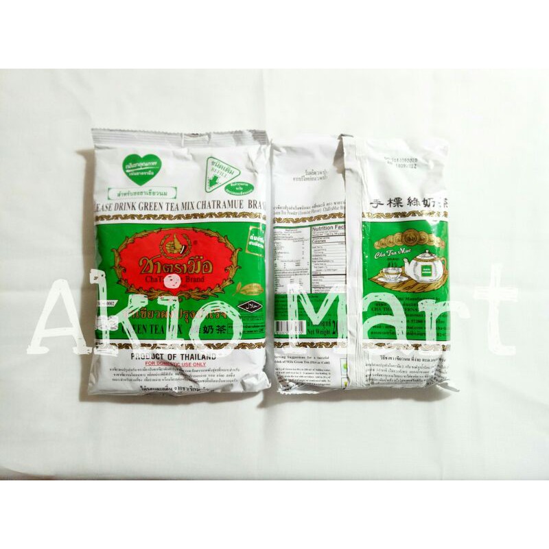 

Thai Tea Green Tea Mix ChaTraMue 200 gram Teh Hijau Thailand