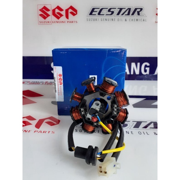 Stator Assy | Spul Motor Suzuki Shogun 110