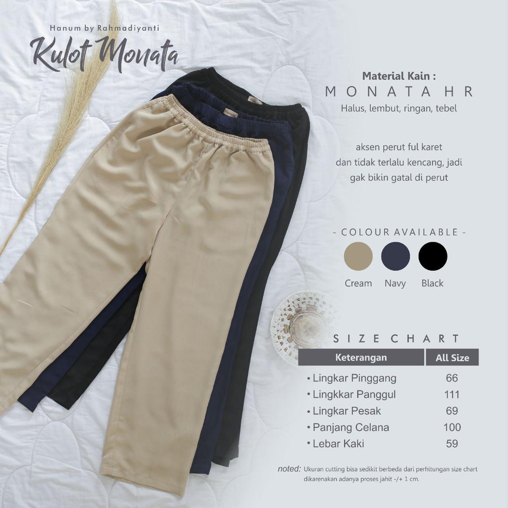 KULOT MONATA / HANUM / BY RAHMADIYANTI