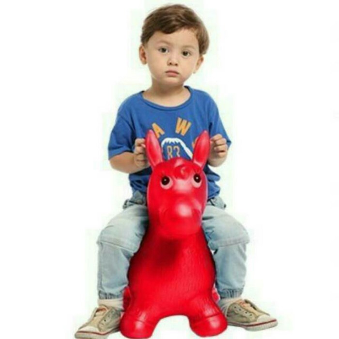 

✨ BISA COD ✨ Mainan anak jumping horse / rusa / ada musik model keren lucu dan unik