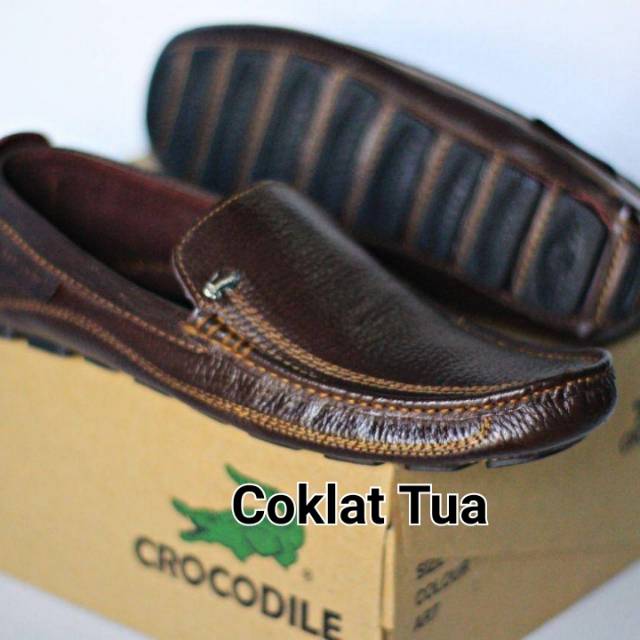 Spatu Slip On Formal Pria Crocodile