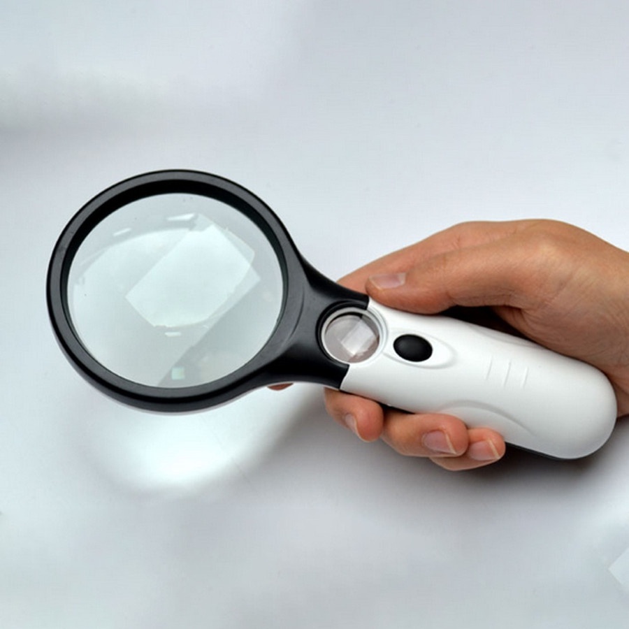 45X LED Handheld Magnifier