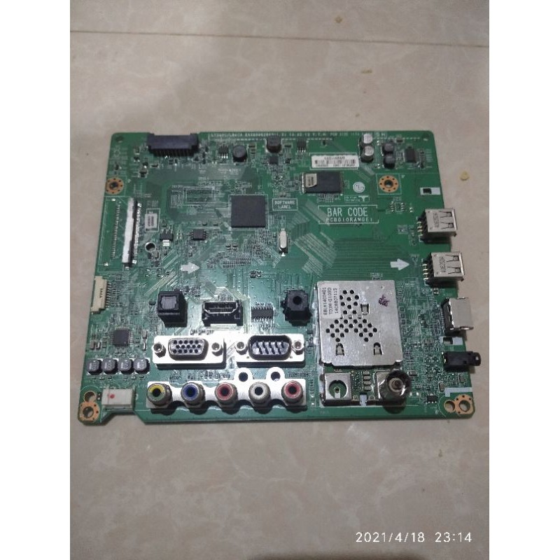 MB - mainboard - mesin tv led LG 42LY340 C - 42 LY 340 C