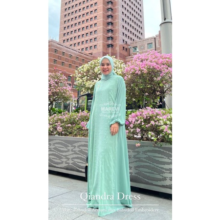 QIANDRA DRESS BY MAREVI FASHION GAMIS TERBARU ABAYA