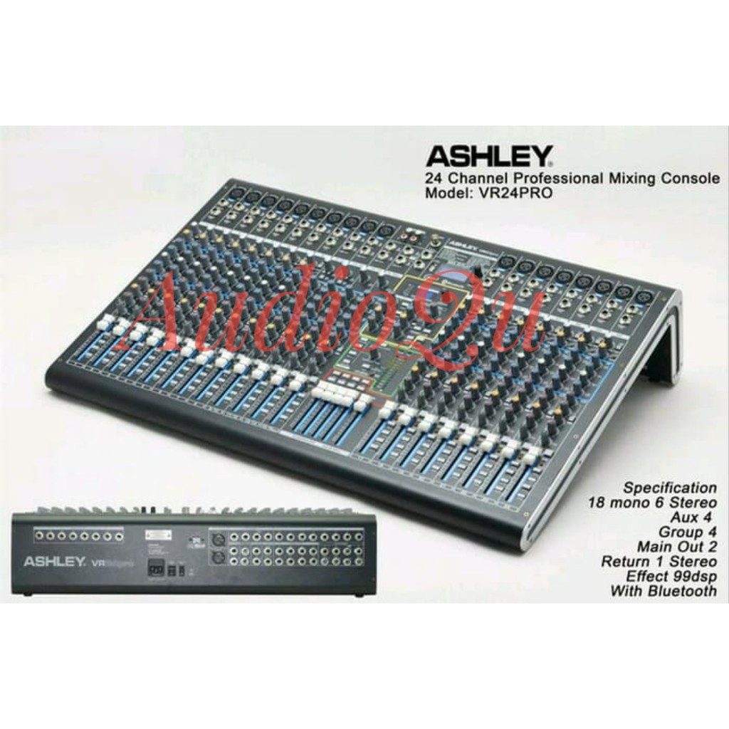 Mixer 24 Channel Ashley Vr24Pro / Vr 24Pro / Vr 24 Pro Original