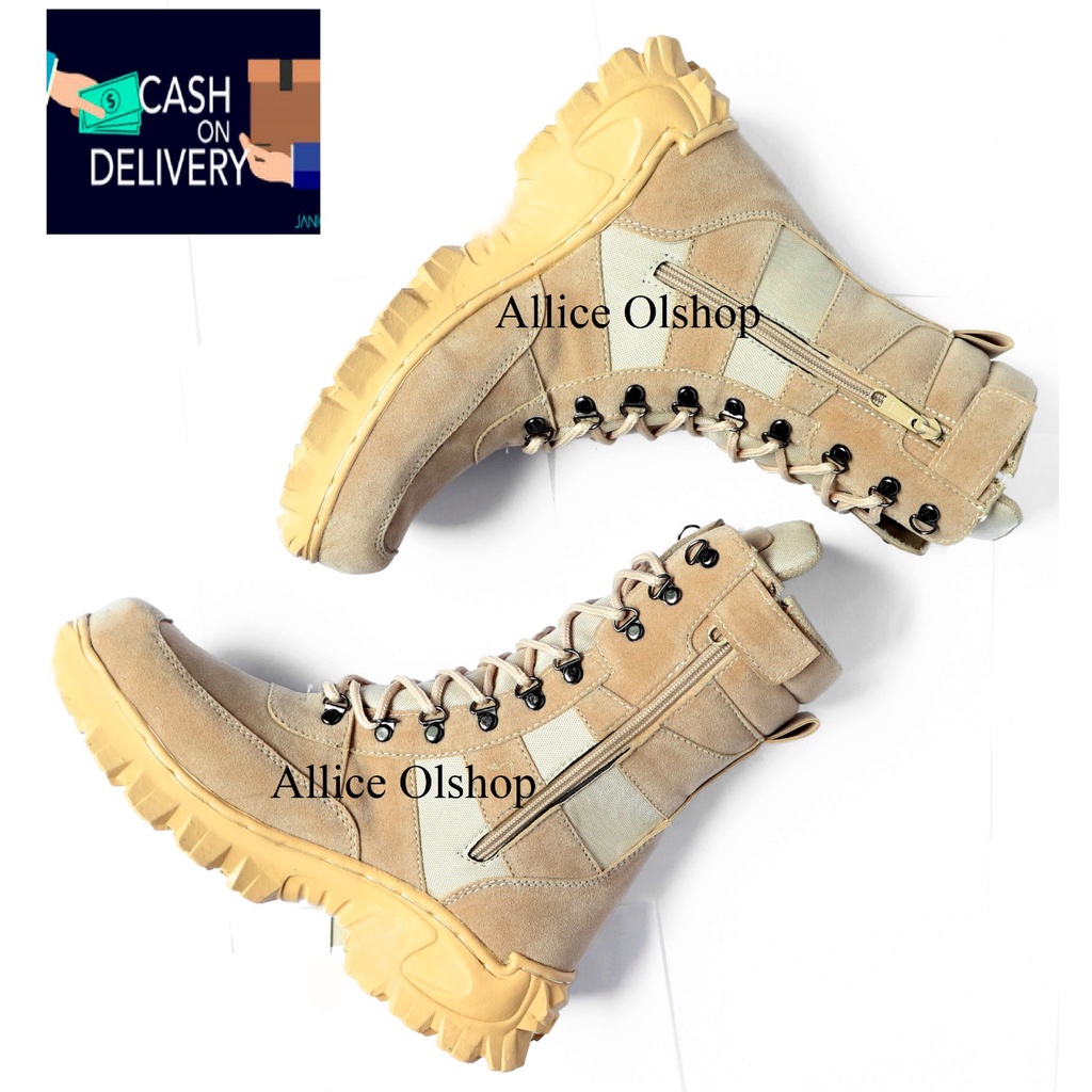 Model Baru Sepatu Delta Premium 5.1.1 8 Inch Sepatu Boots Tactical PDL Sepatu Pria Pol PP Kerja lapa