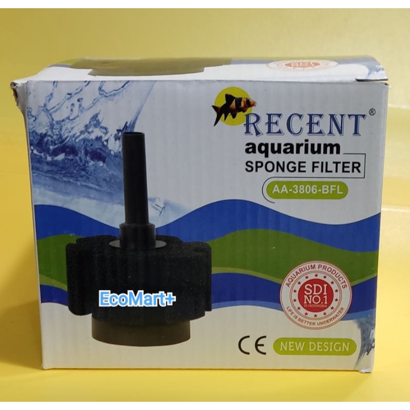 Filter Recent AA-3806-BFL Aquarium Sponge Filter Biosponge