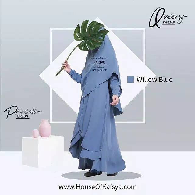 PRINCESSA dress X QUEENY khimar by Kaisya