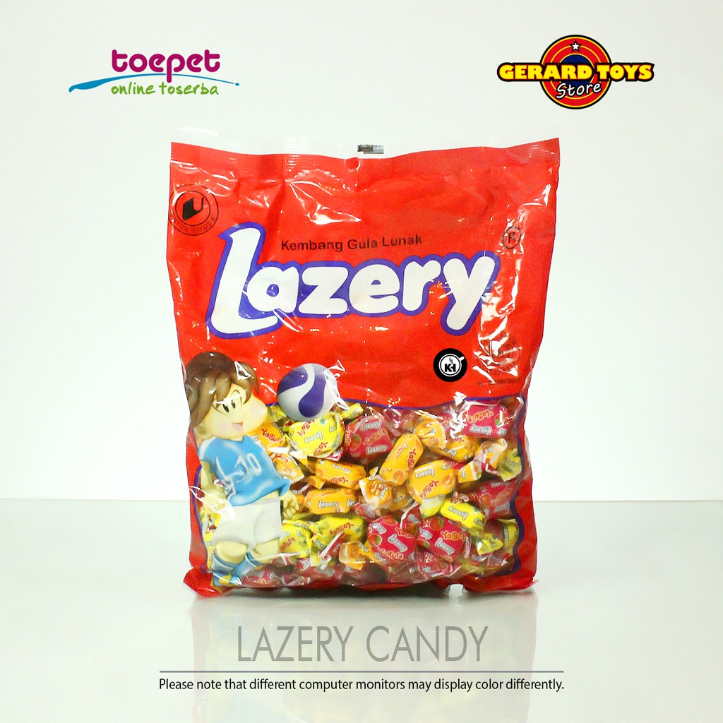 

Permen Lazery Bungkus isi 165pcs ENAKNYA MANTAP