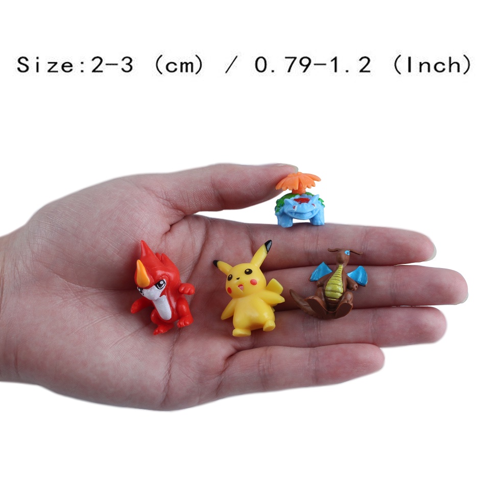 24pcs Mainan Action Figure Pokemon Advent Pikachu Dengan Kalender Untuk Natal