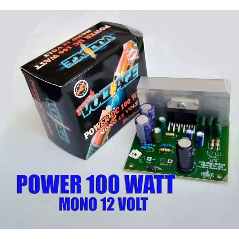 Kit Power 100W Mono 12V TDA2005