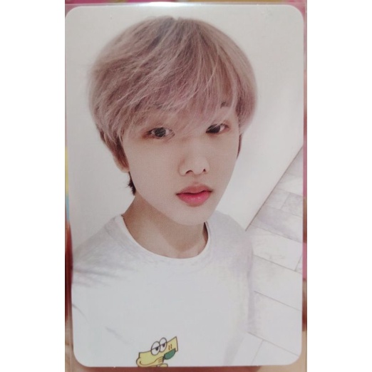photocard Jisung Cafe