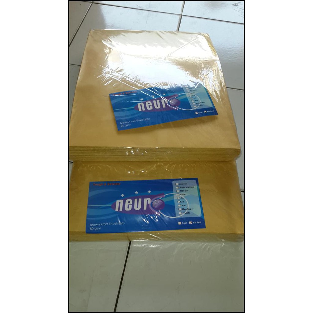 

(Produk Baru !!) Amplop Coklat A3