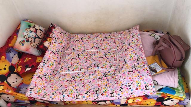 Balmut Mini / Bantal Selimut - Tsum Tsum Pink - Halus Adem
