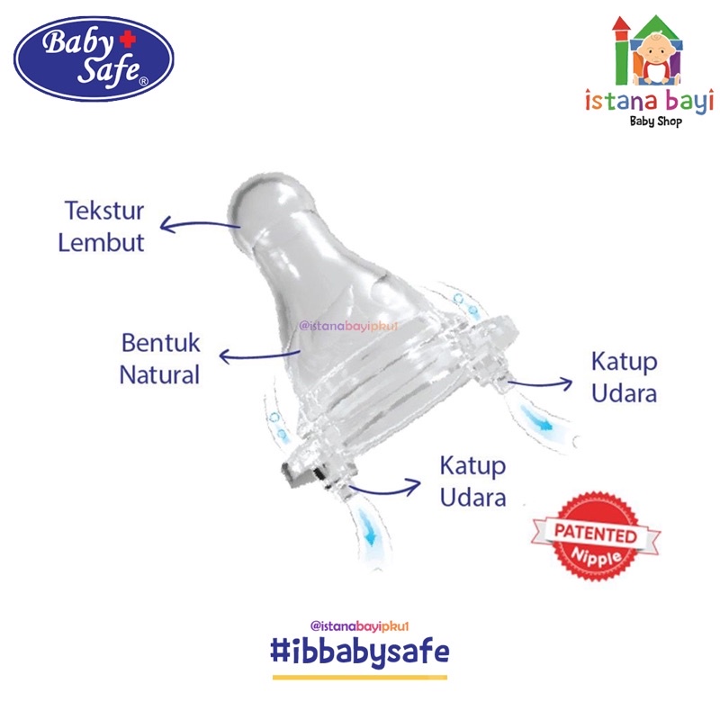 Baby safe Double Valves - Baby safe Dot/Baby safe nipple