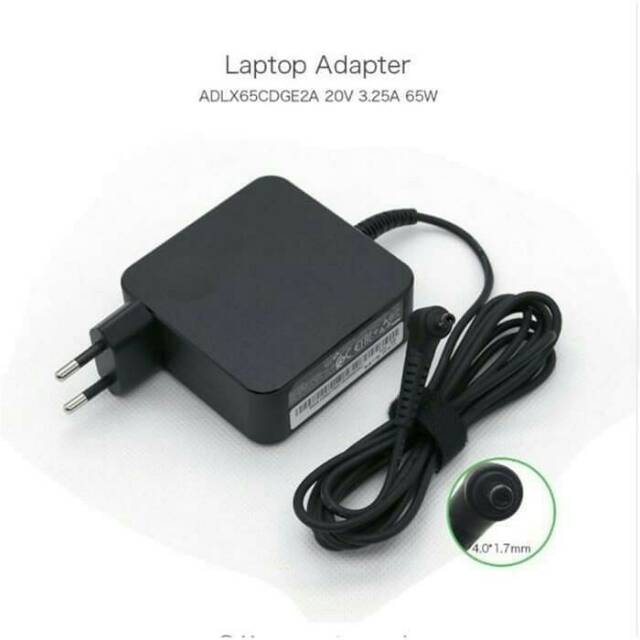 ORIGINAL Charger LENOVO 310 320 330 310S 320S 330S 20V 3.25A Petak Small Plug