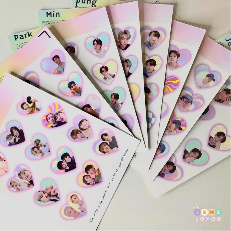 

BTS Vlive Sticker - Somelove