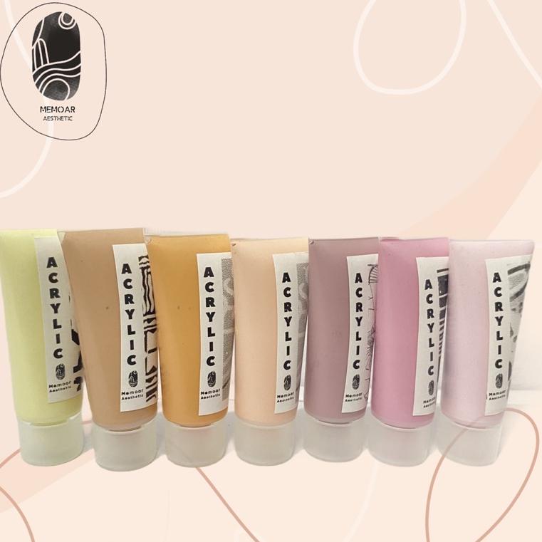 

(N9A8) ☆ Cat Akrilik | Acrylic Paint | PASTEL | Cat Akrilik Pastel by Memoar.aesthetic //Pasti@murah