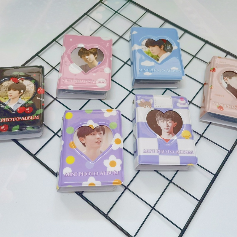 Album Foto 3inch 40kantong Butterfly Album Kpop Photocard Kartu Nama Mini Card Holder